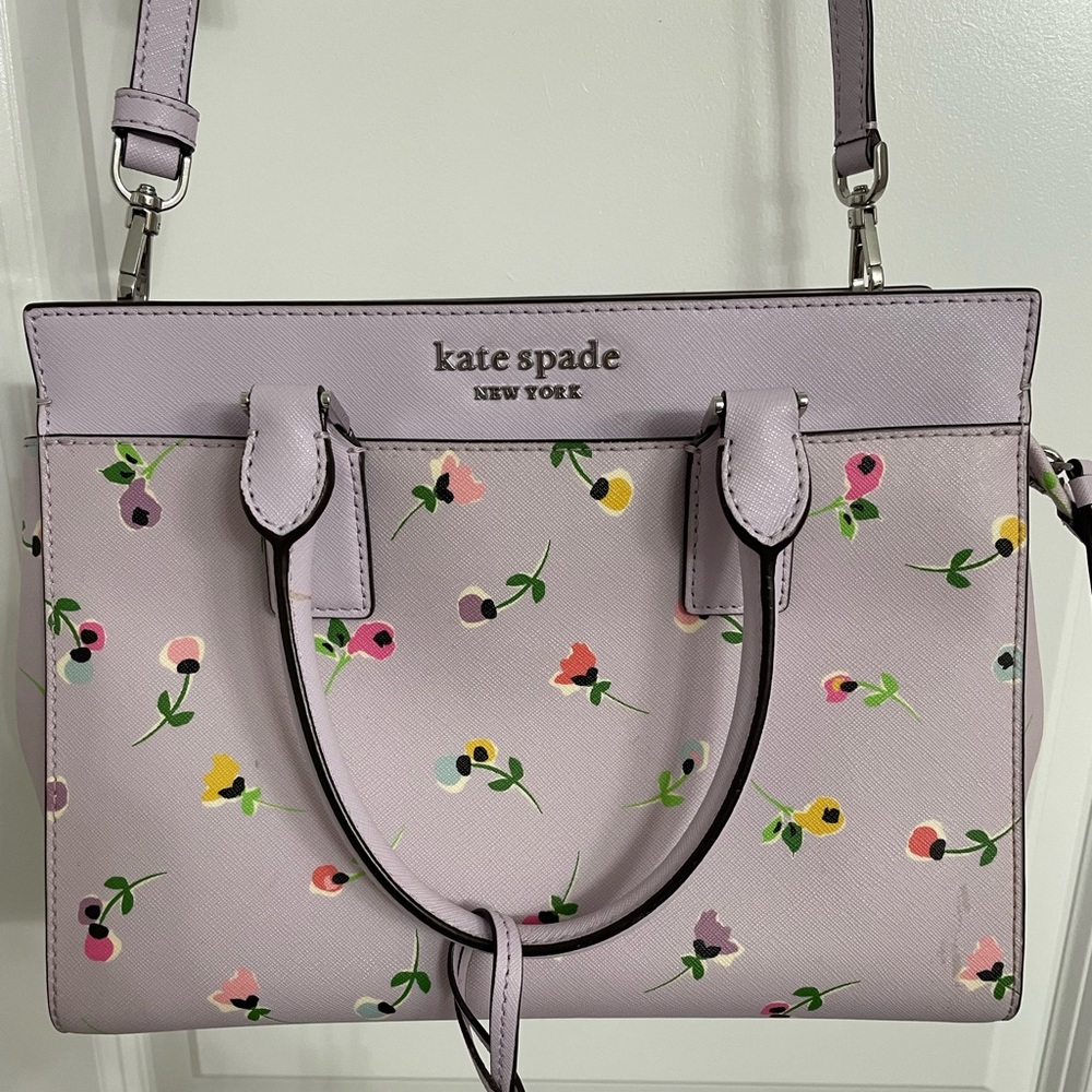Kate Spade Medium Floral Satchel Cameron